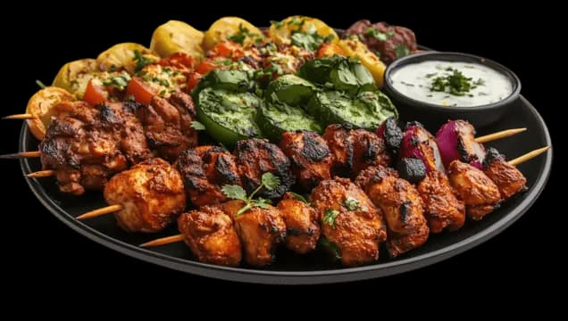 BBQ mix platter